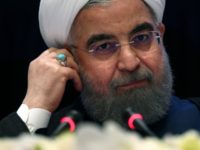 Iran's President Hassan Rouhani Iran's President Hassan Rouhani listens to a question during a press conference in New York on September 20, 2017, on the sideline of the 72nd Session of the United Nations General assembly