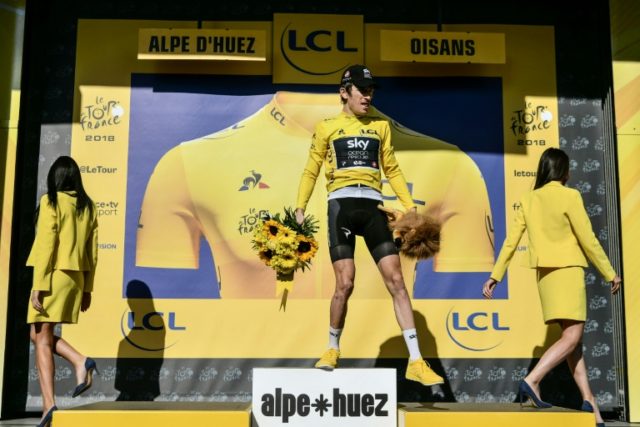 Thomas triumphs in yellow, but booed on Alpe d'Huez