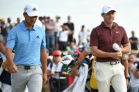 Xander Schauffele's German father Stefan had his dreams of making the German Olympic team dashed by a car crash but his son can make up for that by winning The British Open as he is one of three joint leaders heading into the final round