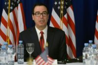 US Treasury Secretary Steven Mnuchin says he wants a better "balance" in trade relations with China and the EU