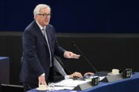 European Commission President Jean-Claude Juncker speaks during a debate at the European Parliament in Strasbourg, on July 3, 2018