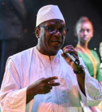 Seeking re-election, Ibrahim Boubacar Keita addresses a final campaign rally as Malians head for the polls against a backdrop of ongoing jiahdist violence and ethnic unrest