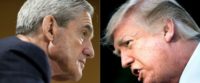 President Donald Trump, right, has increasingly questioned the credibility of Special Counsel Robert Mueller