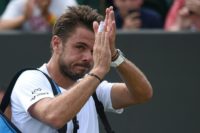 Stan Wawrinka, ranked 198th, fell to 6-11 this year after missing most of nine months before returning in May, after being ousted by US qualifier Donald Young at the ATP and WTA Washington Open