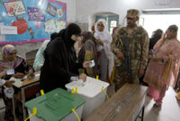 Explosion kills 31 as Pakistanis vote in general elections