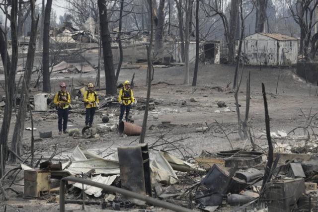 California Wildfires Claim More Lives Crews Make Progress Breitbart