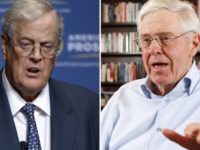 Koch Brothers Rebrand This combination of 2013 and 2012 file photos shows brothers David, left, and Charles Koch. In July 2018, an estimated 500 Koch donors each having committed at least $100,000 annually gathered in the mountains of Colorado for an invitation only “seminar” that featured a handful of elected officials and high profile influencers. The conservative network remains one of the nation’s most influential political forces. (Phelan M. Ebenhack, Bo Rader/The Wichita Eagle via AP) The Associated Press