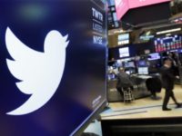 Earns Twitter Twitter In this Feb. 8, 2018 file photo, the logo for Twitter is displayed above a trading post on the floor of the New York Stock Exchange. Twitter Inc., on Friday, July 27 reported second quarter net income of $100.1 million, after reporting a loss in the same period a year earlier. On a per share basis, the San Francisco based company said it had net income of 13 cents. Earnings, adjusted for one time gains and costs, were 17 cents per share. (AP Photo/Richard Drew, File) Twitter