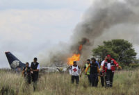 All survive crash of Mexican jetliner, some walk from wreck