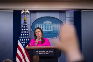 Watch live: Sarah Sanders holds White House news briefing
