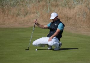 British Open: Jordan Spieth pulls off unlikely shot for second straight day