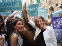 Alexandria Ocasio-Cortez Wall Street bull (Spencer Platt / Getty) Alexandria Ocasio-Cortez Wall Street bull (Spencer Platt / Getty)