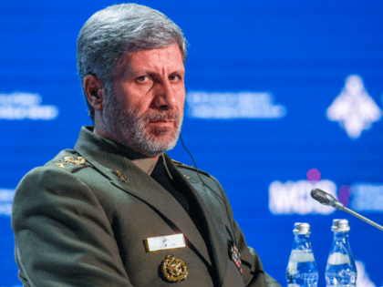 Iranian Defense Minister Amir Hatami attends the VII Moscow Conference on International Security MCIS-2018 in Moscow on April 4, 2018. / AFP PHOTO / Alexander NEMENOV (Photo credit should read ALEXANDER NEMENOV/AFP/Getty Images)