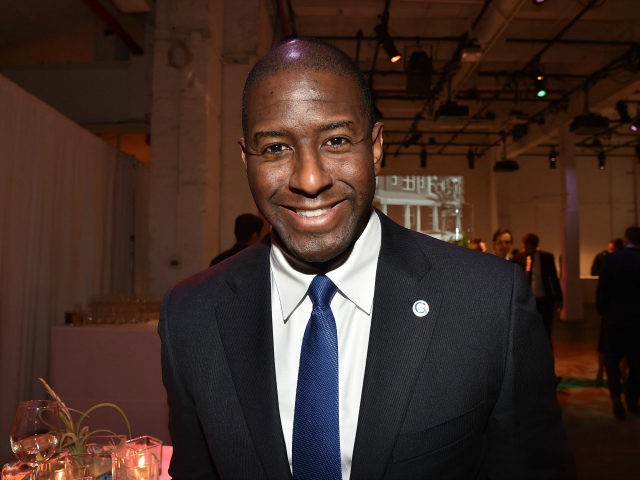 Andrew Gillum attends the HELP USA Heroes Awards Gala at the Garage on June 4, 2018 in New York City. (Photo by Patrick McMullan/Patrick McMullan via Getty Images)