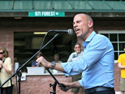 Michael Avenatti, an attorney and entrepreneur, speaks at the Hillsborough County Democrat