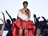 Cardi B speaks onstage at the MTV Video Music Awards at Radio City Music Hall on Monday, Aug. 20, 2018, in New York. (Photo by Chris Pizzello/Invision/AP)