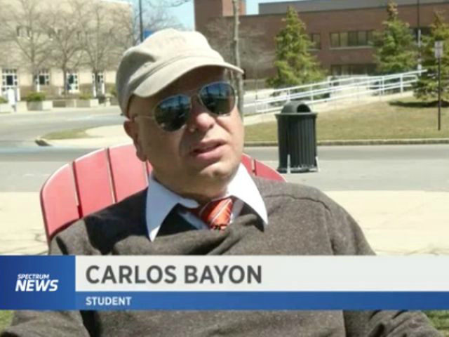Carlos Bayon, a man from upstate New York who allegedly left a threatening voicemail for H
