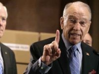 Sen. Chuck Grassley Senate Judiciary Committee Chairman Charles Grassley (R-IA) answers reporters' questions during a news conference about Supreme Court nominee Judge Brett Kavanaugh in the Dirksen Senate Office Building on Capitol Hill August 2, 2018 in Washington, DC. Republicans on the committee claim that Senate Democrats are attempting to slow or stall …
