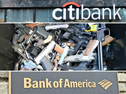 Citibank, gun control, Bank of America
