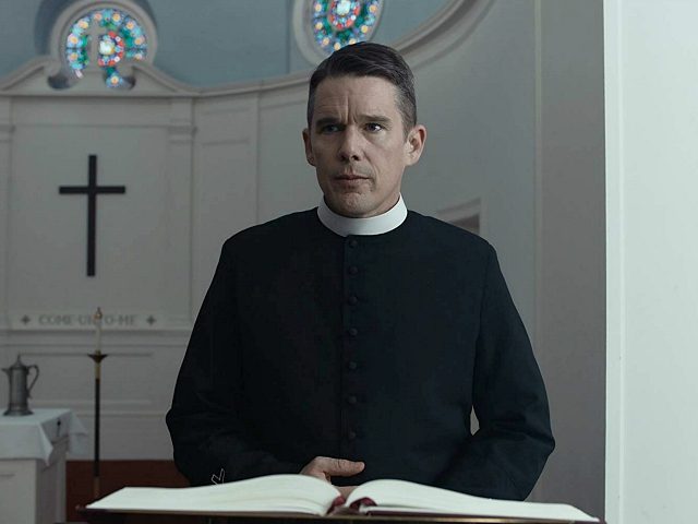 than Hawke and Amanda Seyfried in First Reformed ( Killer Films, 2017)