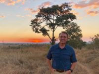 Sen. Jeff Flake (R-AZ) posted this image of himself in Zimbabwe on July 29.