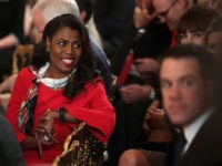 President Trump Speaks On Administration's Efforts In Combatting The Opioid Epidemic Director of Communications for the White House Public Liaison Office Omarosa Manigault October 26, 2017 in the East Room of the White House in Washington, DC. (Photo by Alex Wong/Getty Images)