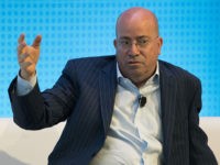 US-MEDIA Jeff Zucker, President of CNN, is interviewed during a Financial Times Future of News event March 22, 2018 in New York. / AFP PHOTO / Don EMMERT (Photo credit should read DON EMMERT/AFP/Getty Images)
