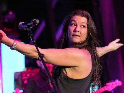 Gretchen Wilson performs onstage at the WME Party during IEBA 2017 Conference on October 17, 2017 in Nashville, Tennessee. (Photo by Terry Wyatt/Getty Images for IEBA)