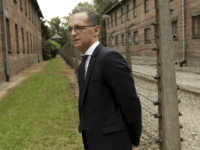 German Foreign Minister Heiko Maas visits the former German Nazi Death Camp Auschwitz Birkenau in Oswiecim, Poland, Monday, Aug. 20, 2018. (AP Photo/Jarek Praszkiewicz)