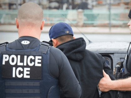 An illegal immigrant from who was arrested in California while driving his pregnant wife to a hospital was facing a warrant for his arrest in Mexico on homicide charges, ICE officials said. (Associated Press, File)
