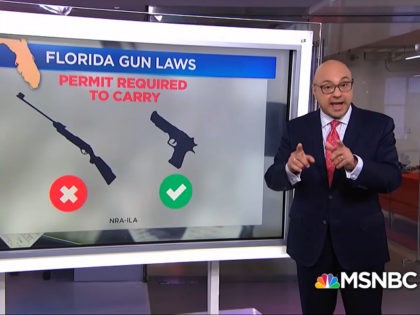 MSNBC host Ali Velshi mocked Florida gun laws in the wake of the Jacksonville shooting
