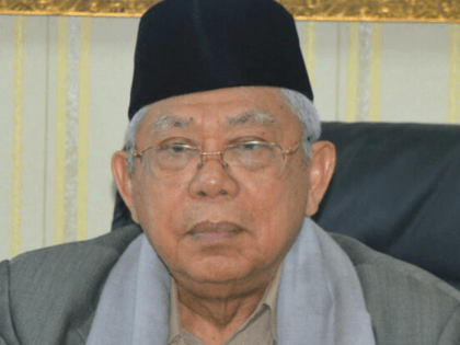 Ma'ruf Amin is an Indonesian Islamic scholar, seventh leader of the Indonesian Ulema Council as well as the tenth chairman of the advisory council of en:Nahdlatul Ulama.