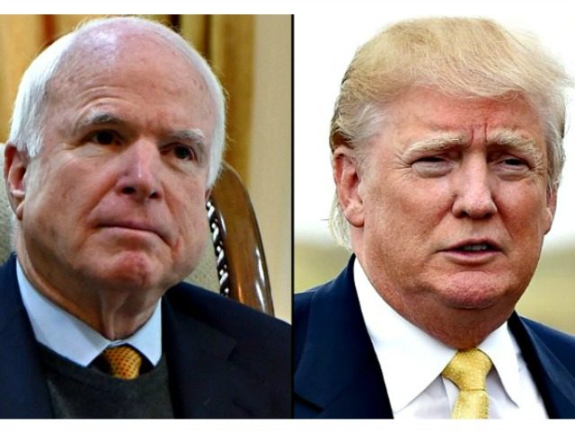 McCain, Trump