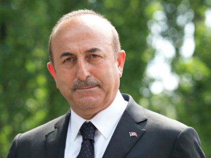 Mevlut Cavusoglu, Foreign Minister of Turkey, visits the memorial site of the arson attack on the house of the Turkish Genc family 25 years ago on May 29, 2018 in Solingen, Germany. On May 29, 1993 neo-Nazis set the house of a Turkish family on fire, resulting in the deaths …