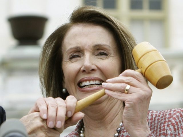 Nancy Pelosi gavel (Alex Brandon / Associated Press)