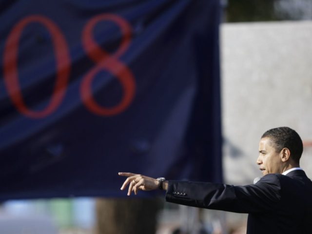 Obama 2008 L.A. (Damian Dovarganes / Associated Press)