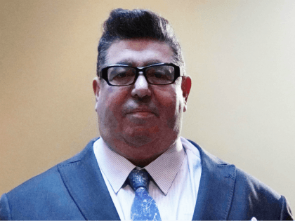 British publicist Rob Goldstone arrives at a closed door meeting with House Intelligence Committee December 18, 2017 on Capitol Hill in Washington, DC. The committee is meeting with Goldstone for its ongoing investigation into Russian's interference in the 2016 election. (Photo by Alex Wong/Getty Images)