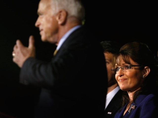 Sarah Palin and John McCain (Chip Somodevilla / Getty)