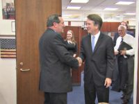 Twitter@SenDonnelly Joe Donnelly, Brett Kavanaugh