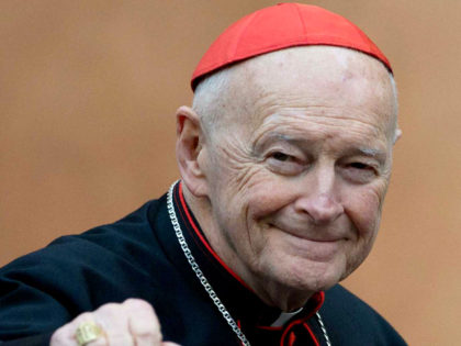 US cardinal Theodore Edgar McCarrick arrives for a meeting on the eve of the start of a conclave on March 11, 2013 at the Vatican. Cardinals will hold a final set of meetings on Monday before they are locked away to choose a new pope to lead the Roman Catholic …