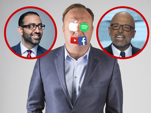 Alex Jones and Infowars banned from tech platforms at the behest of CNN and Democrats