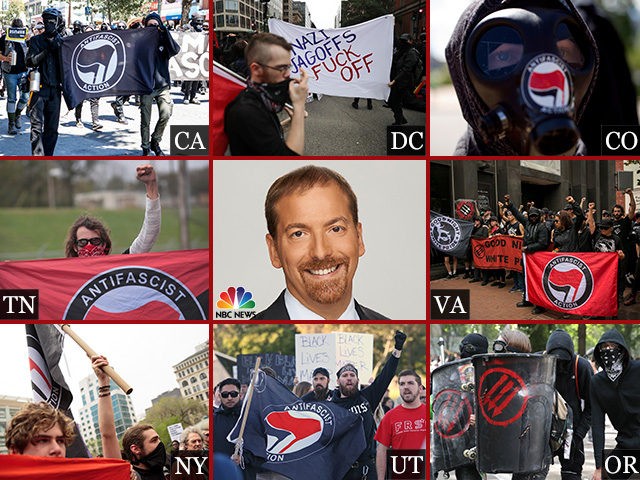 NBC News' Chuck Todd claimed that antifa violence is an issue localized to Portland, Oregon.