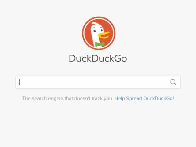 duckduckgo search engine