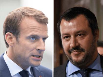 macron and salvini