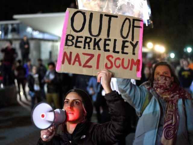 Protests at Berkeley against free speech