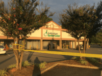 suspect A garden store owner in Charlotte, North Carolina, called police to report an alleged robbery Monday morning then called back to report he had shot a suspect.