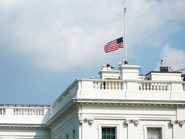 White House Re-Lowers Flag to Half Staff After McCain Passing