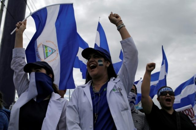 Nicaragua protest death toll at 317, rights group says