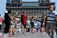 The Eiffel Tower turned away tourists for two days because of a strike by workers over access policy to the site