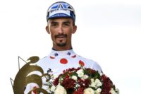 France's Julian Alaphilippe, pictured July 29, 2018, continued his good form from the Tour de France and easily claimed the king of the mountains prize